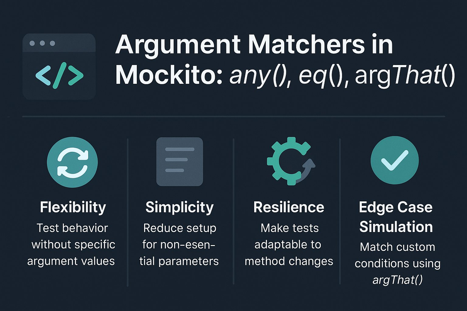 argument-matchers-in-mockito-any-eq-argthat