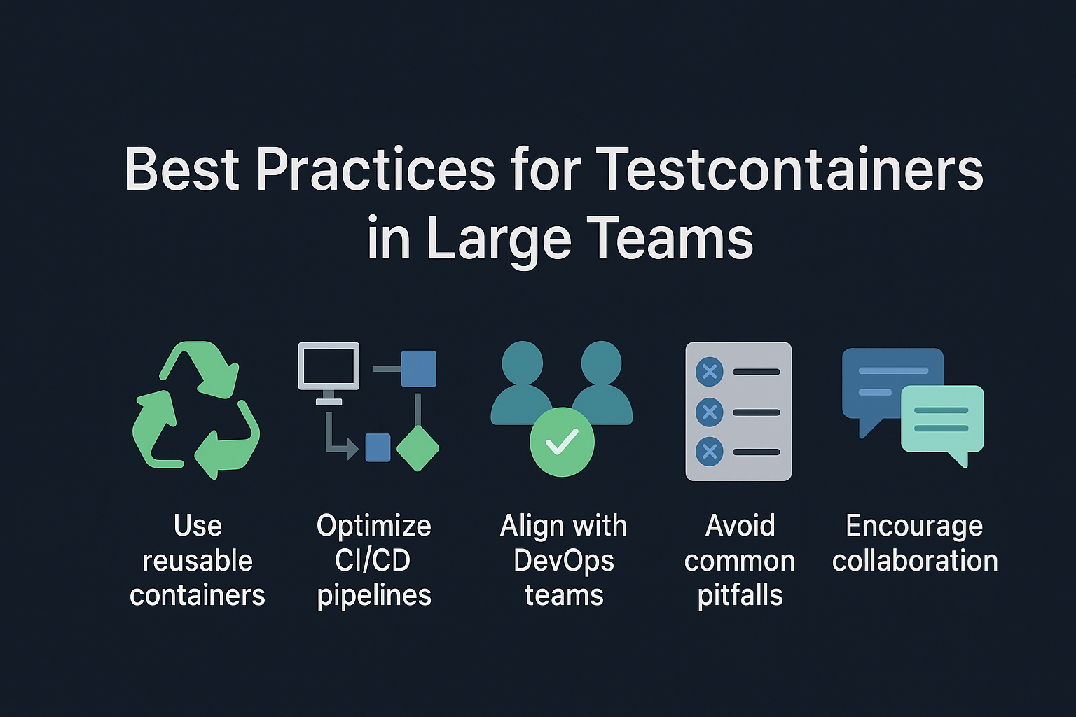 Illustration for Best Practices for Testcontainers in Large Teams