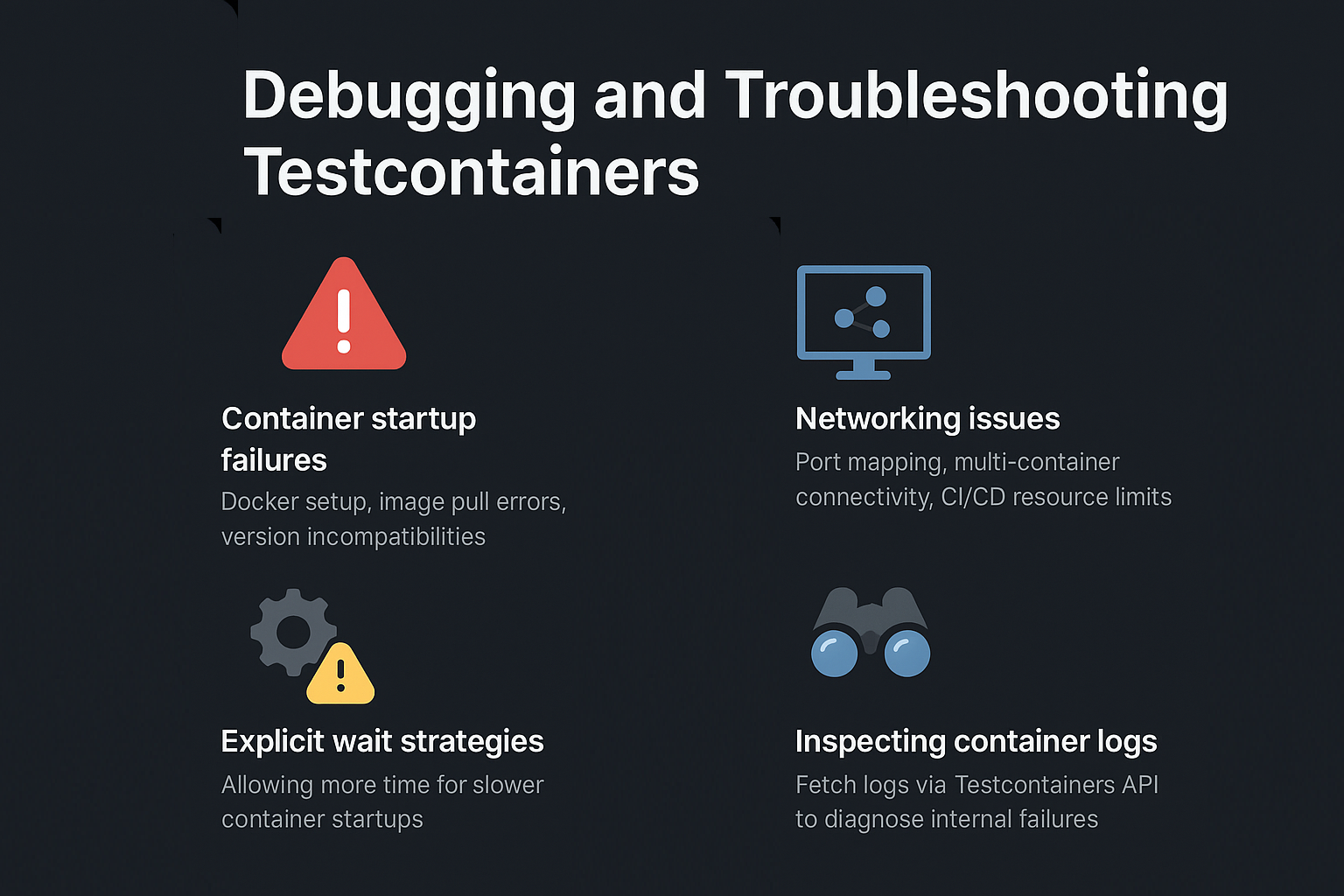 Illustration for Debugging and Troubleshooting Testcontainers: A Complete Guide for Java Developers