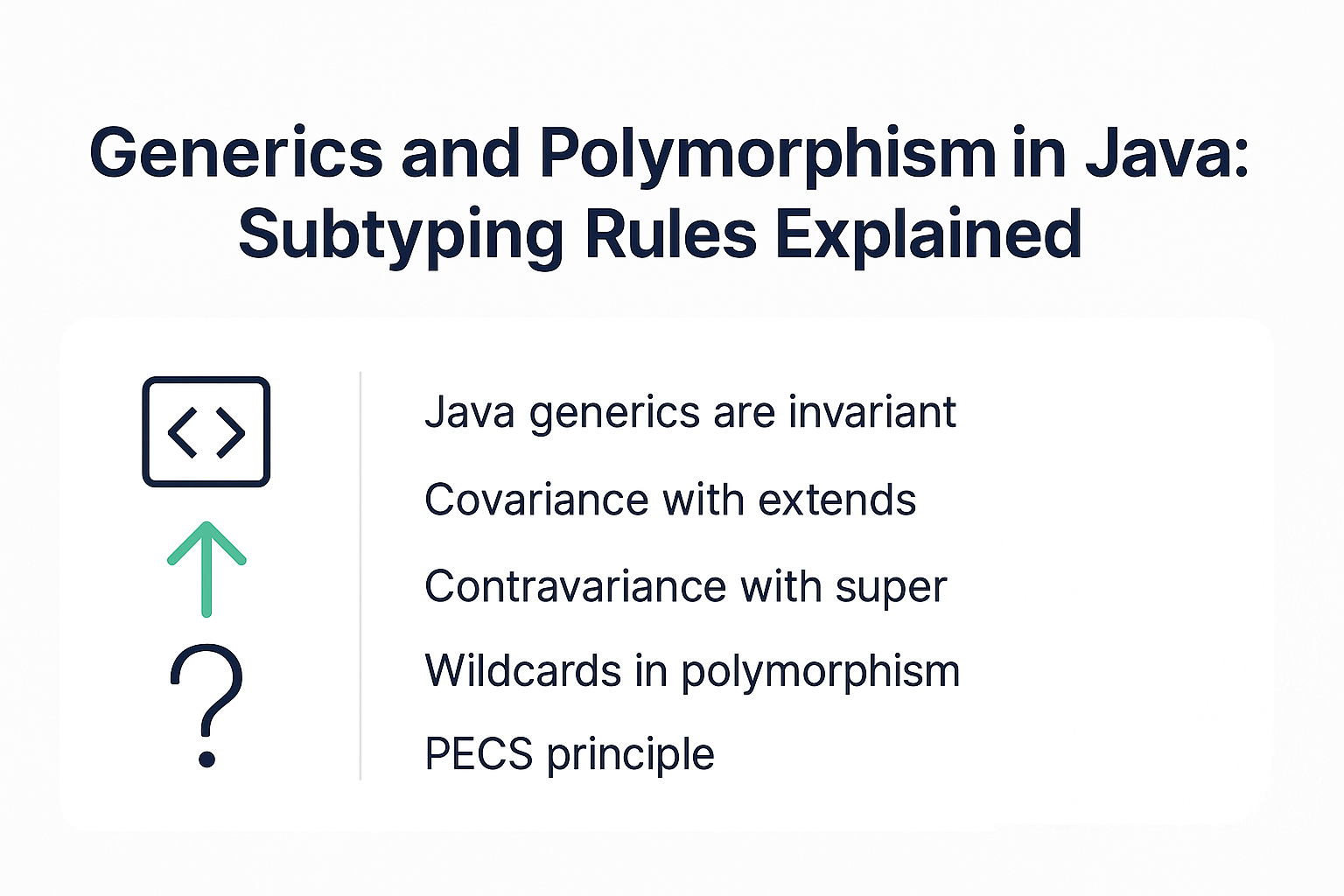 generics-and-polymorphism-subtyping-rules-java