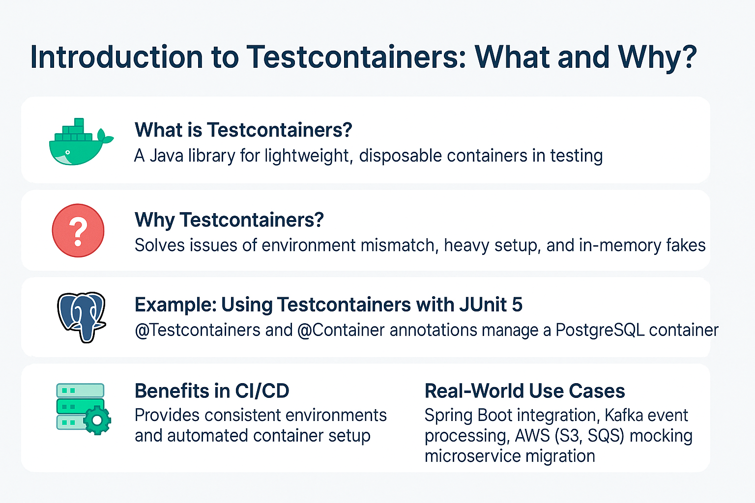 Illustration for Introduction to Testcontainers: What and Why?