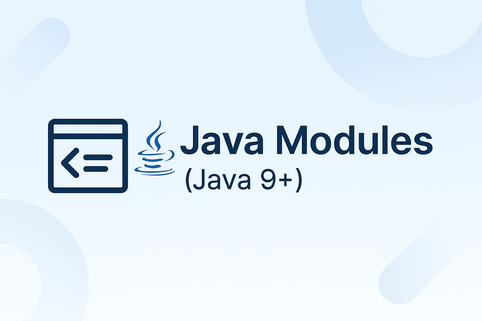 Java Modules cover
