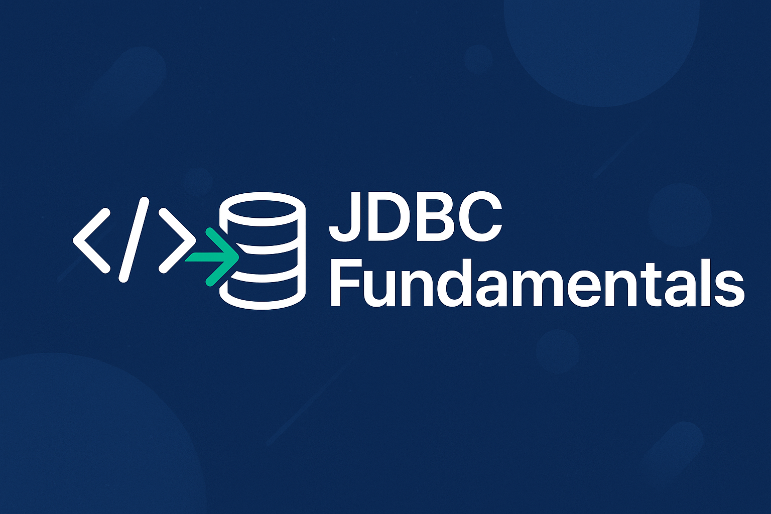 Jdbc Fundamentals cover