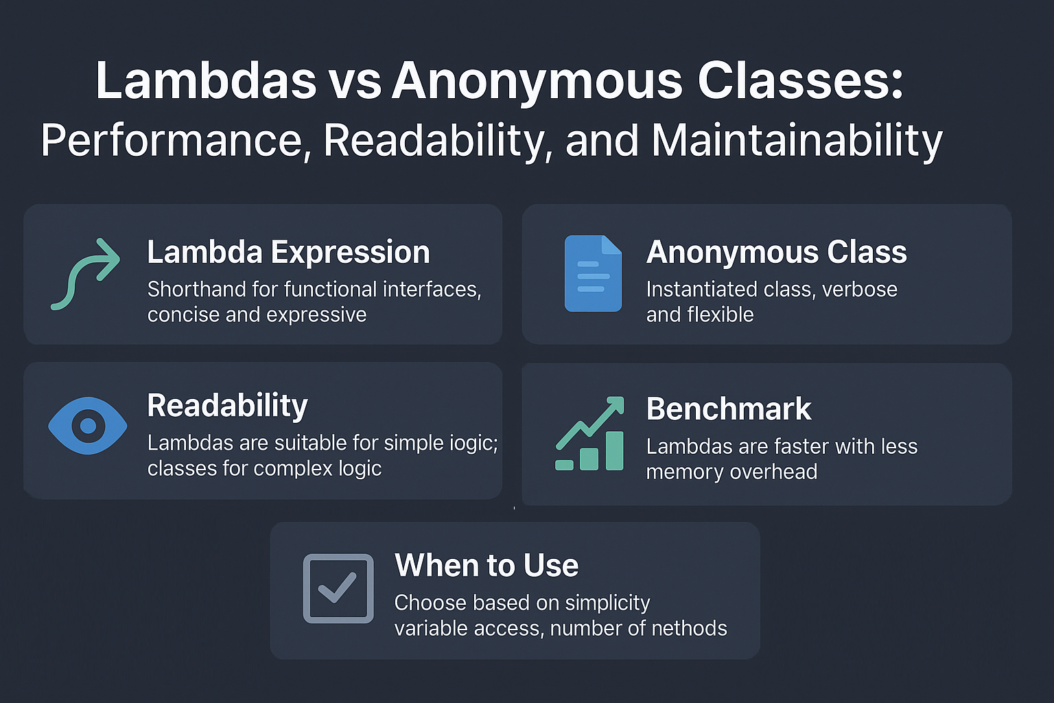 lambdas-vs-anonymous-classes-performance-readability-maintainability