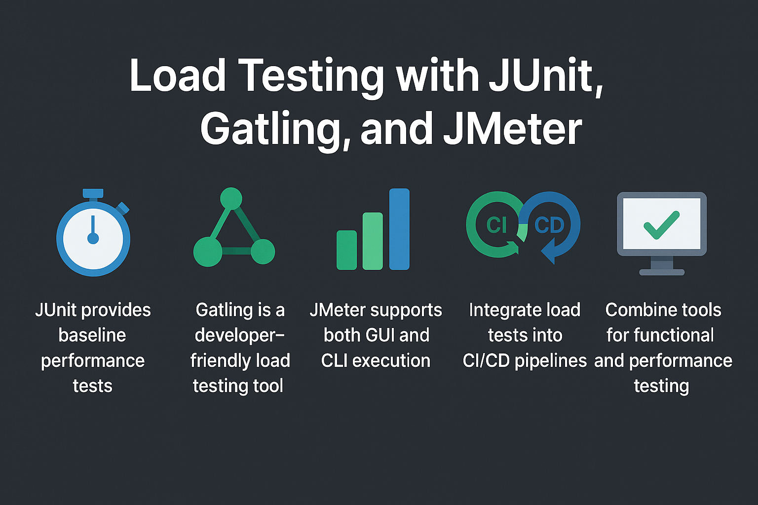 Illustration for Load Testing with JUnit and External Tools (Gatling, JMeter)