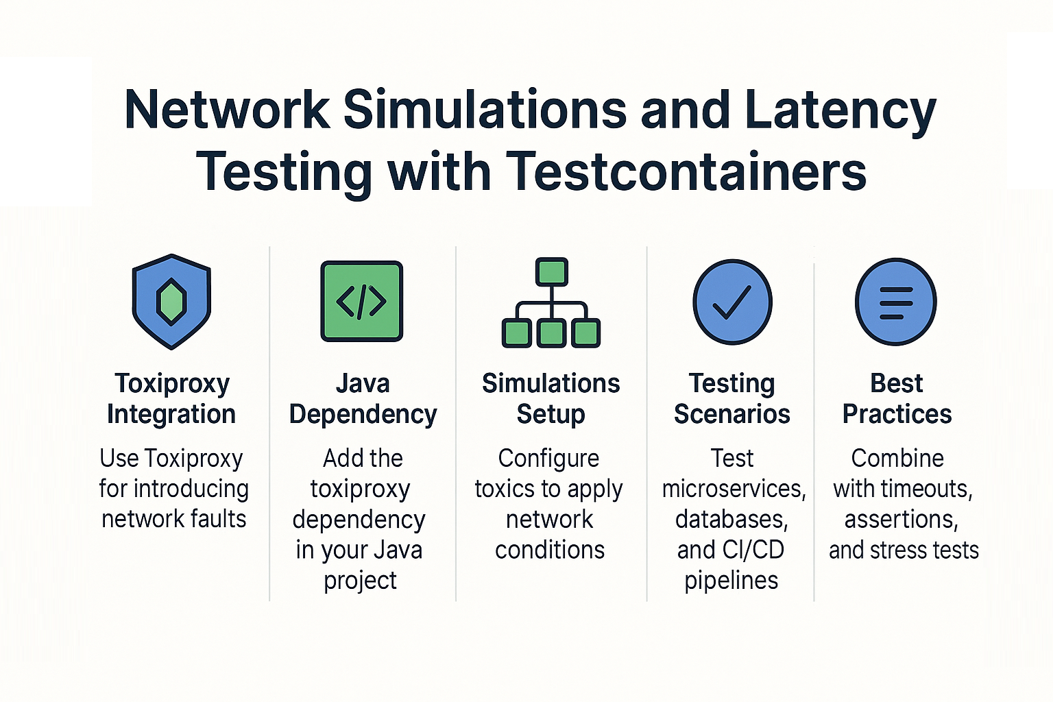 Illustration for Network Simulations and Latency Testing with Testcontainers for Java Applications