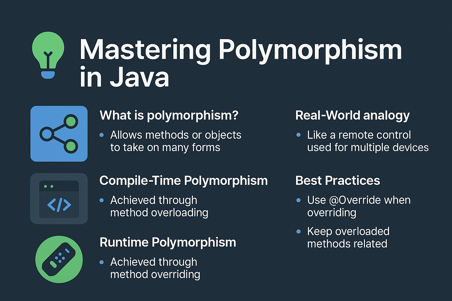 polymorphism-java-compile-time-runtime-method-overloading-overriding