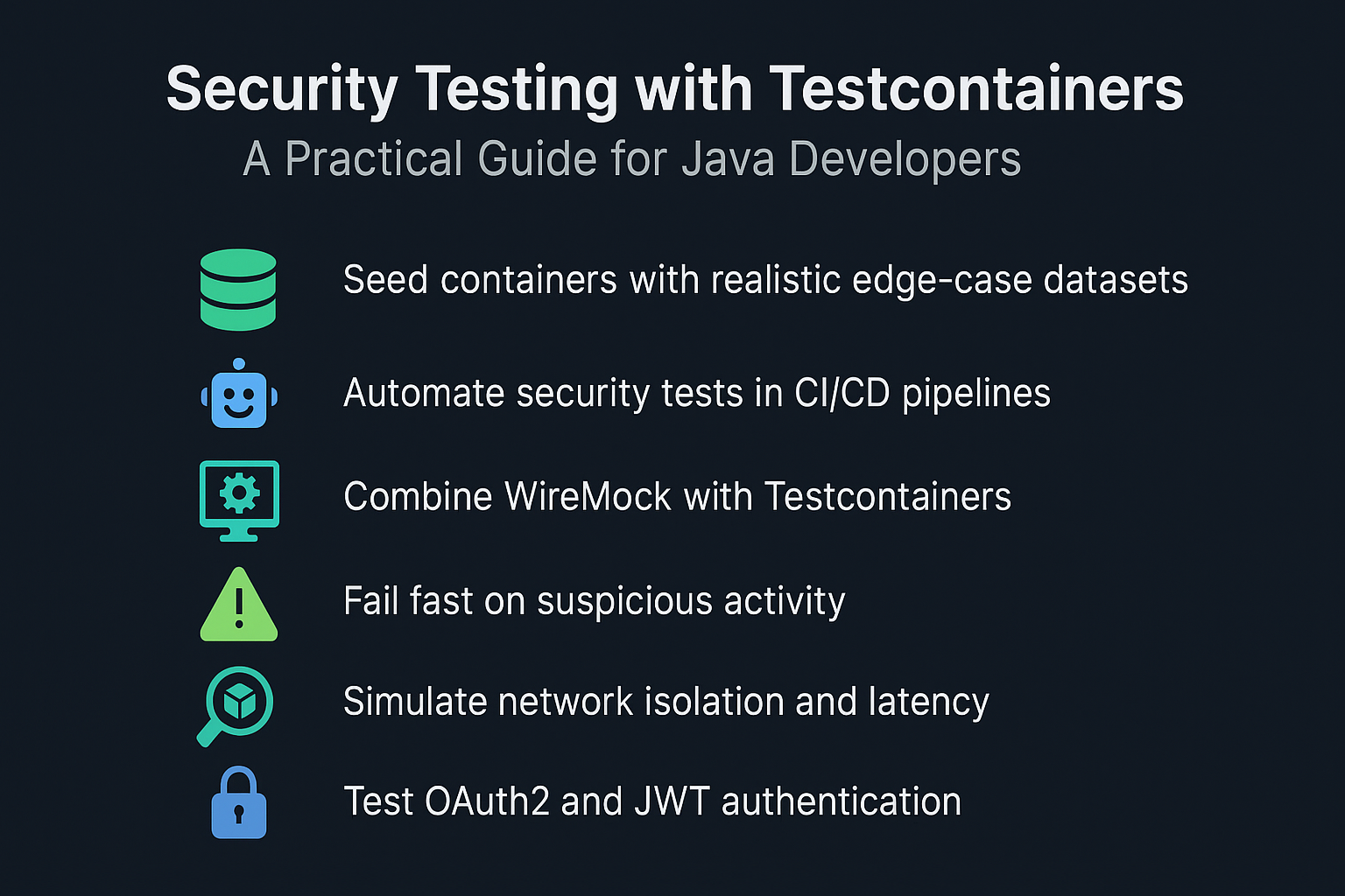 Illustration for Security Testing with Testcontainers: A Practical Guide for Java Developers