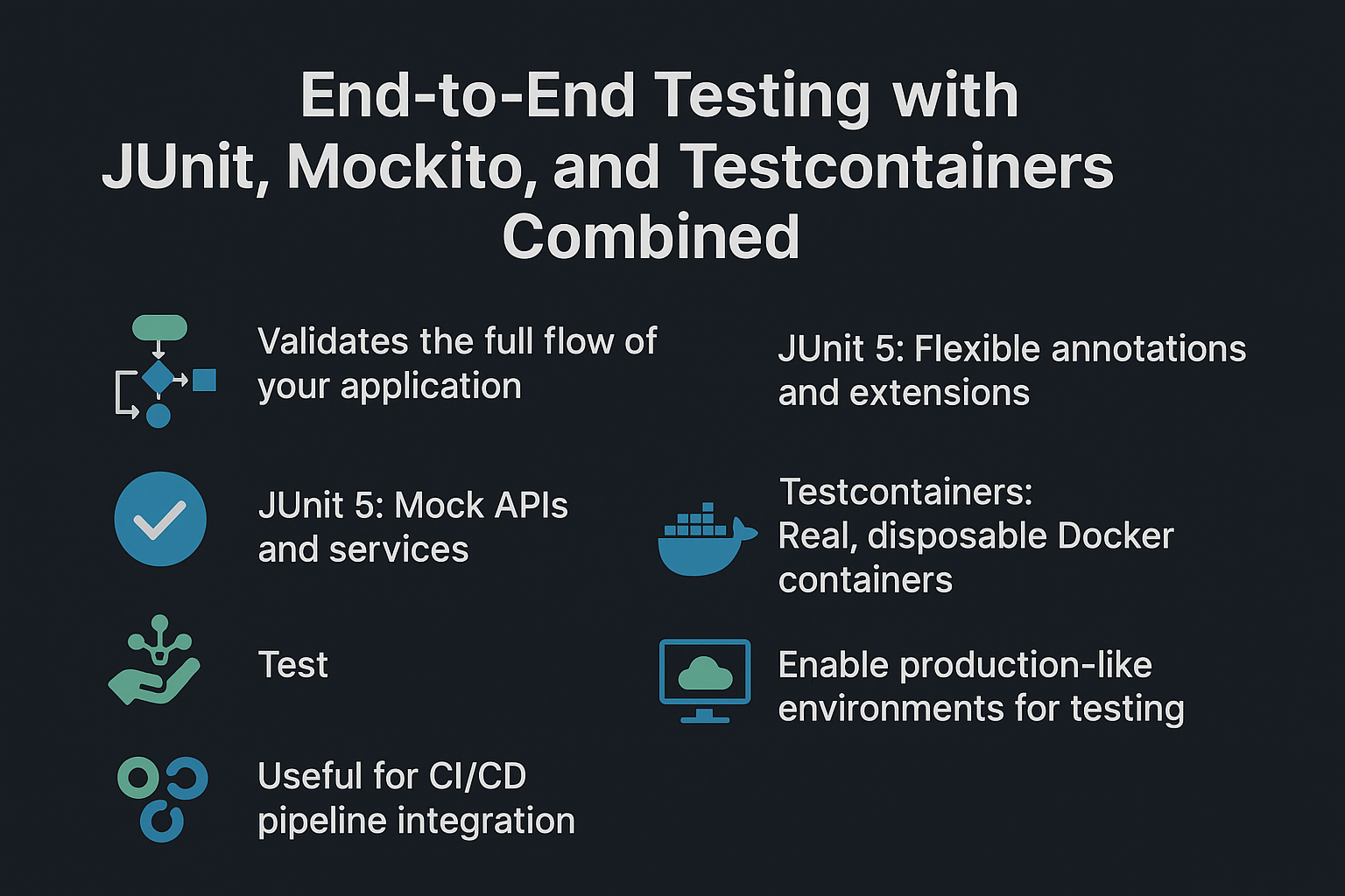 Illustration for Testing Spring Boot Applications: Unit, Integration, and System Tests