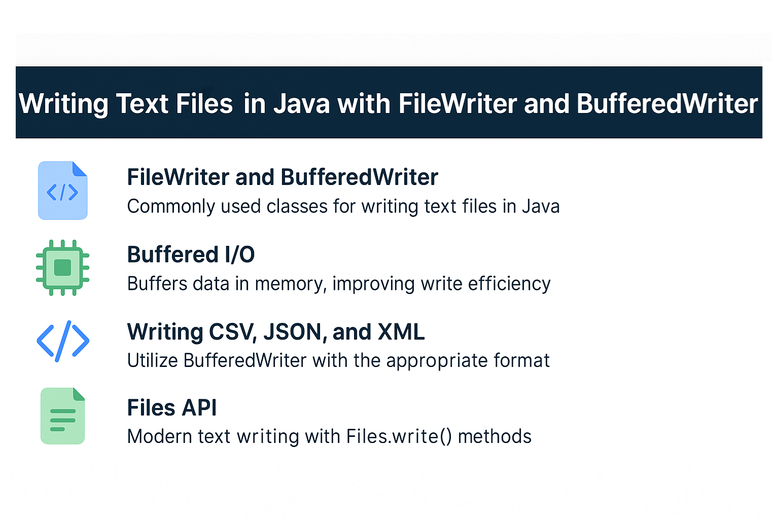 writing-text-files-filewriter-bufferedwriter